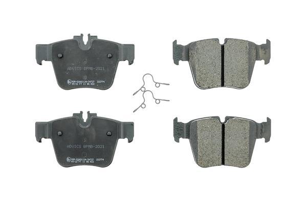 Jeu de 4 plaquettes de frein AISIN ref. BPMB-2021